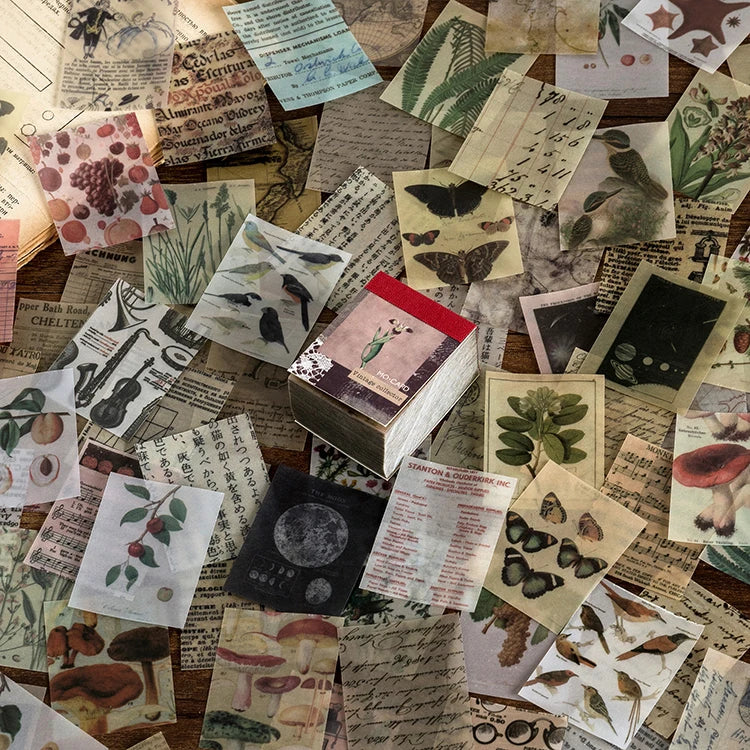 Van Gogh Multi-style Kraft Paper Card Decorative Diary Album DIY