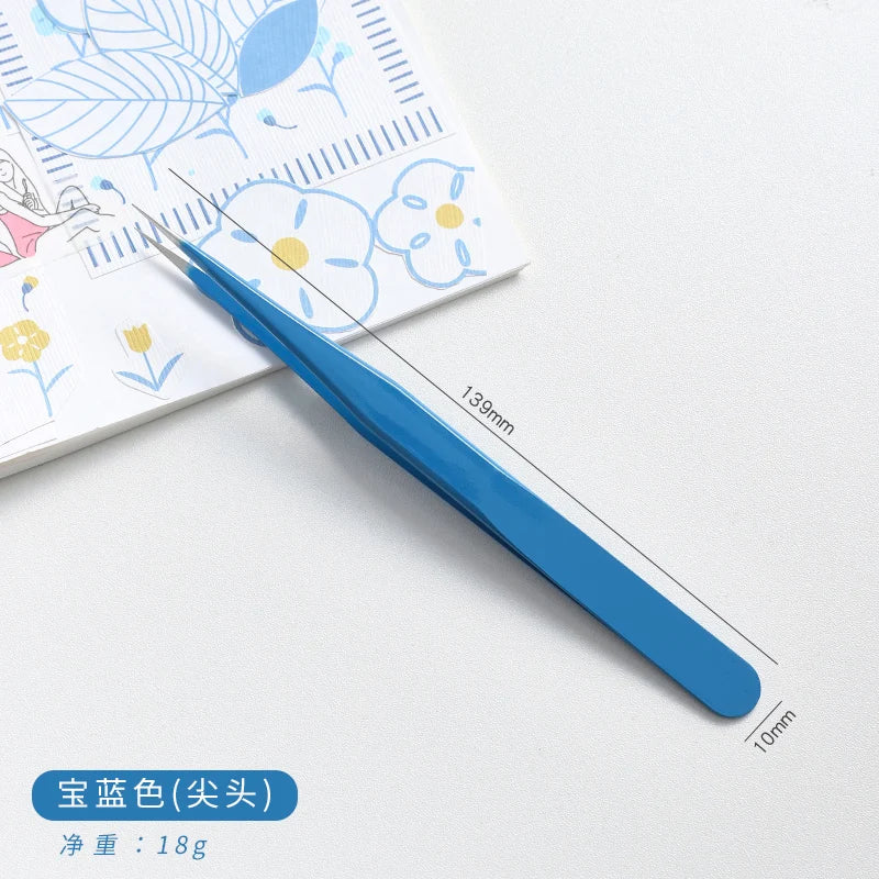 14 Designs Kawaii Cute Macarons Creative Stationery Tweezers DIY Washi Tape Stickers Gadget Multi-tool Tweezers Hand Account Qme 1 China Mainland
