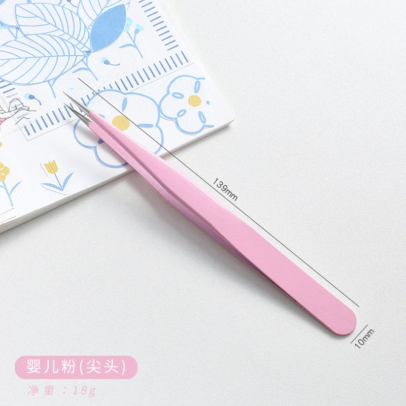 14 Designs Kawaii Cute Macarons Creative Stationery Tweezers DIY Washi Tape Stickers Gadget Multi-tool Tweezers Hand Account Qme 4 China Mainland