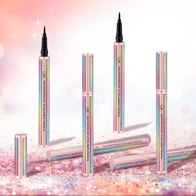 Black Eyeliner Waterproof Long-lasting Make Up Women Cosmetic Eye Liner Pencil Makeup Crayon Eyes Marker Pen Qme