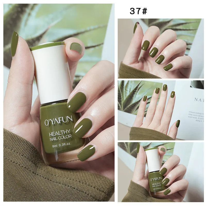 Nail Art Tearable Quick Dry Normal Without Lamp Polish Glitter