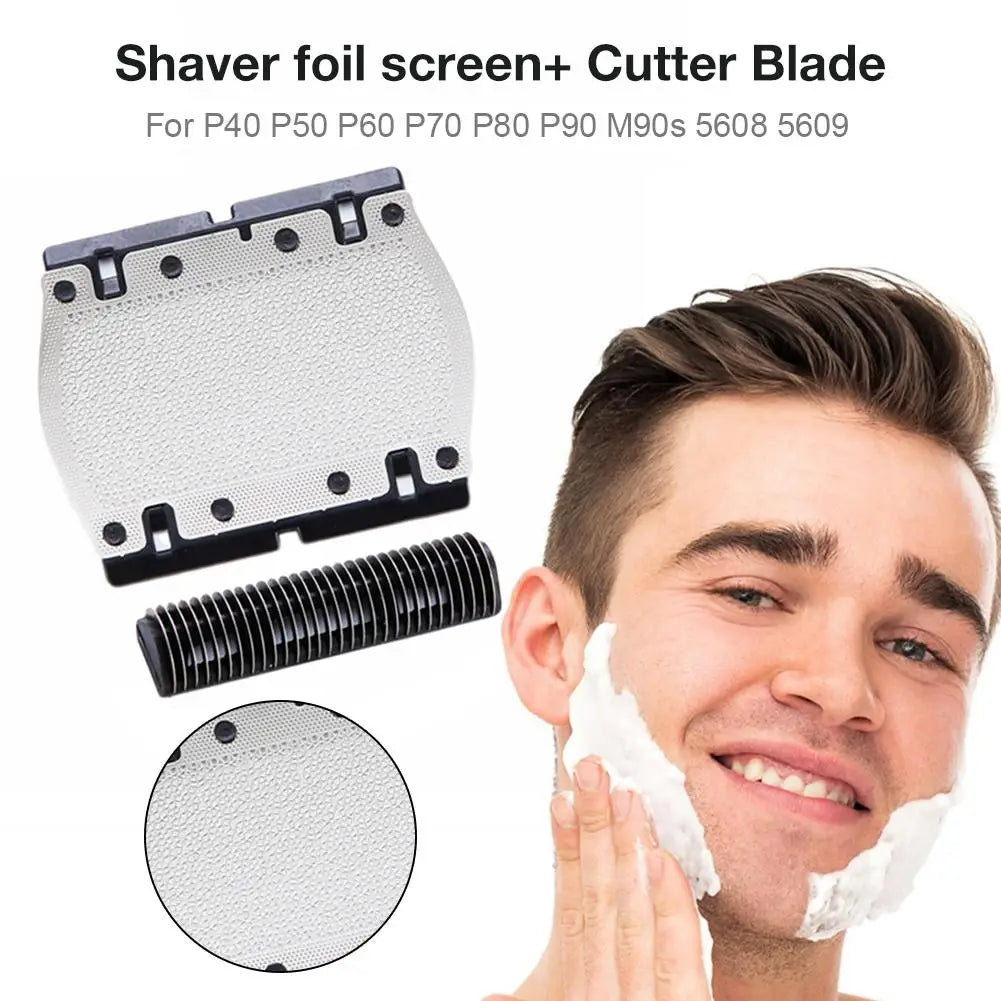 Shaver Foil & Cutter Replacement For Braun 5s Series M30 M60 M90 P40 P50 P60 5608 Electric Shaving Head Shaving Mesh Grid Screen Qme