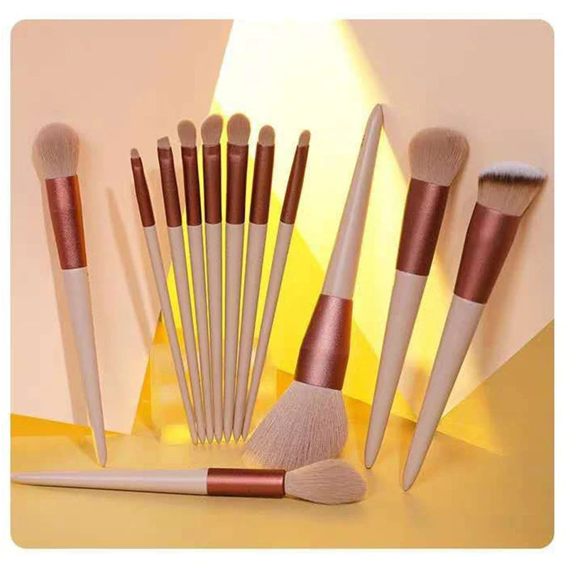 Makeup Brushes Fluffy Soft Beauty Cosmetics Foundation Blush Qme