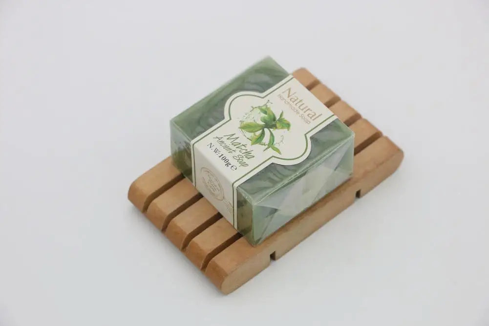 Natural Handmade Soap Bamboo Charcoal Oil Control Facial Cleaning Soap Chamomile Volcanic mud Hydrating Exfoliating Bath Soap Qme Tea Tree China Mainland