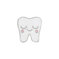 White Cartoon Smile Teeth Custom Enamel Brooche Cute Funny Medical Jewelry Accessories Kids Gifts Knapsack T-shirt Pin Wholesale Qme style