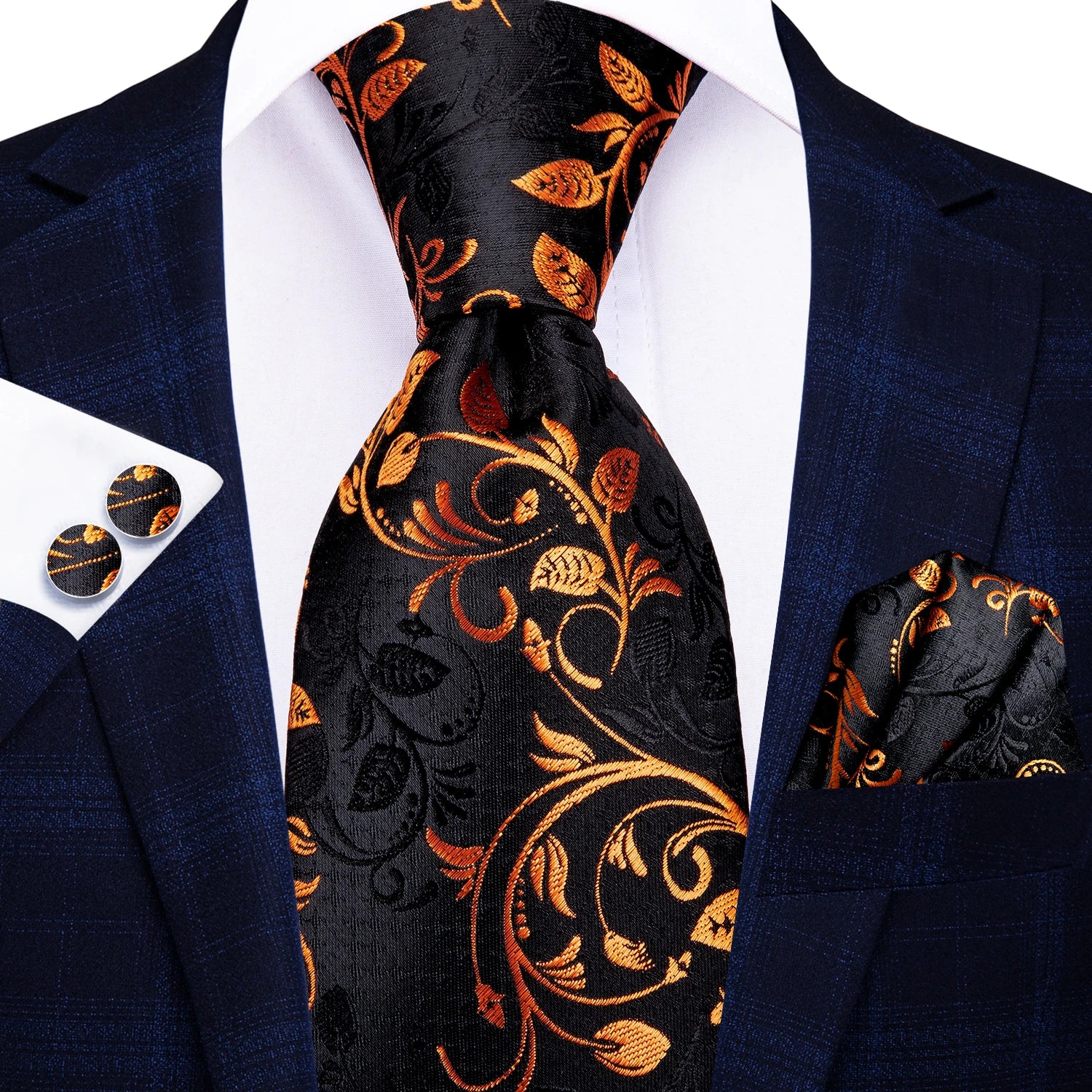 Men Tie Floral Red Blue Neckties Classic Party Wedding Green Purple Qme SN-3338