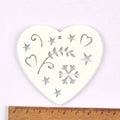 5pcs+1m hemp rope Christmas Tree Ornament Wooden Hanging Pendants White angels/stars/snowflakes Christmas Decorations for Home Qme 3