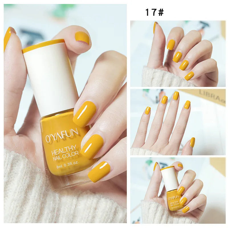 Nail Art Tearable Quick Dry Normal Without Lamp Polish Glitter