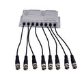 ESCAM 8CH HD CVI/TVI/AHD Passive Transceiver 8Channels Video Balun Adapter Transmitter BNC To UTP Cat5/5e/6 Cable 720P 1080P Qme China Mainland 8CH