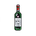 Bottle and Wine Custom Pin Lapel Pin Enamel Pins Badges Brooches for Men Women Unisex Food Jewelry Gift for Wine Lover Wholesale Qme Red wine