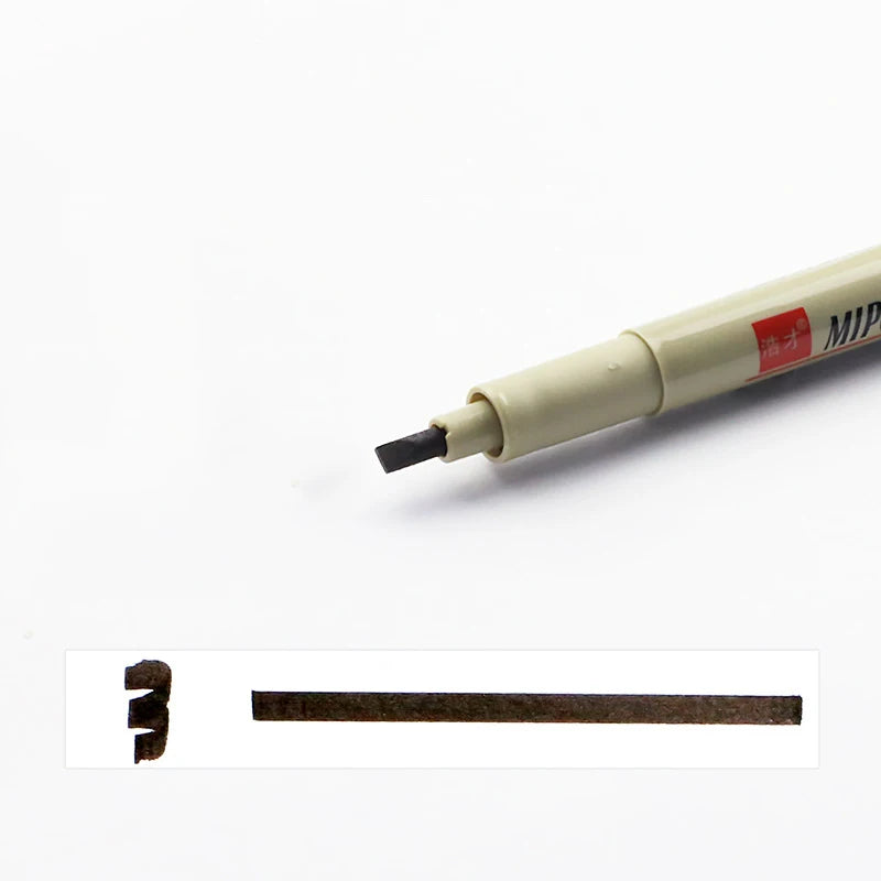 1/2/3pcs Pigma Micron Pen 003 005 01 02 03 04 05 08 1.0 2 3 Brush Art Sketch Marker Pen For Manga Soft Fineliner Drawing Qme 3