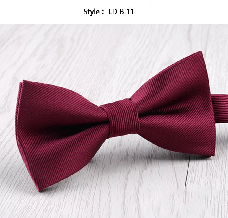 Mens Tie Butterfly Knot Man Accessories Luxurious Bow Ties Men Cravat Qme LD-B-11