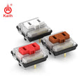 Kailh low profile Switch 1350 Chocolate Keyboard Switch RGB SMD kailh Mechanical Keyboard white stem clicky hand feeling Qme white switch