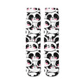 Funny Harajuku 3D Printing Cute Cartoon Panda Socks Men Women's Qme style1