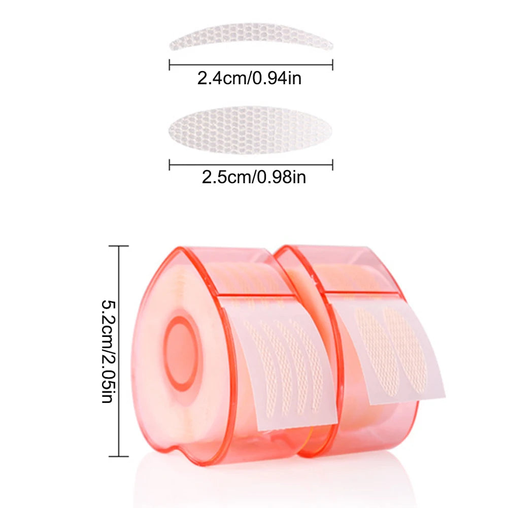 Invisible Double Eyelid Tape Fiber Magic Stickers Sided Strip Qme 1200pcs set