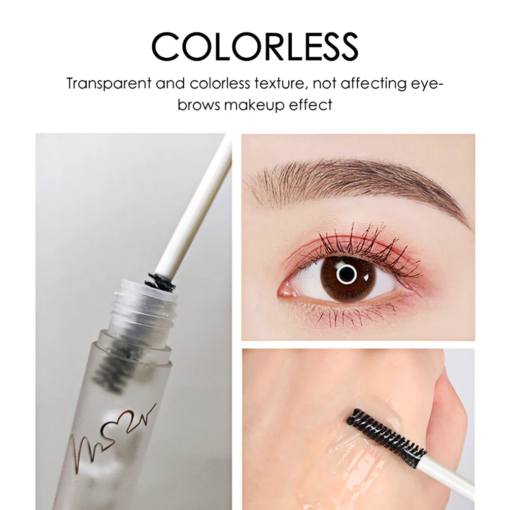 QIBEST 2pcs Clear Eyebrow Styling Gel Waterproof Transparent Eyebrow Gel Eyebrows Sculpt Soap Eyebrow Wax Setting Gel Makeup Set Qme