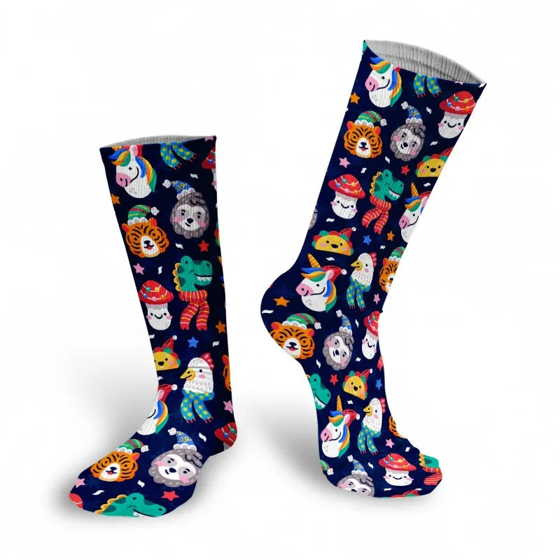 Mens Sock Fashion Man Colorful Personality Anime Socks Men Casual Qme