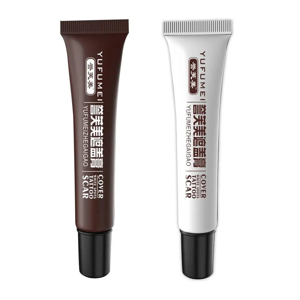 2pcs/Set Skin Concealar Stick Camouflage Make-Up Concealer For Tattoo, Scar And Birthmark Cover Up Tattoo Concealer Cream Qme 2pcs China Mainland