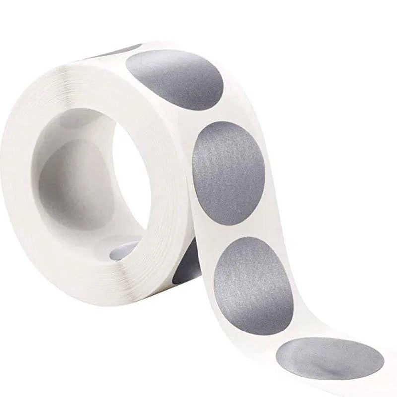 300Pcs/Roll "You Win" Scratching Silver/Rose Gold Round Sticker Labels For Party Activity Favors Stationery Stickers c2866 Qme 1