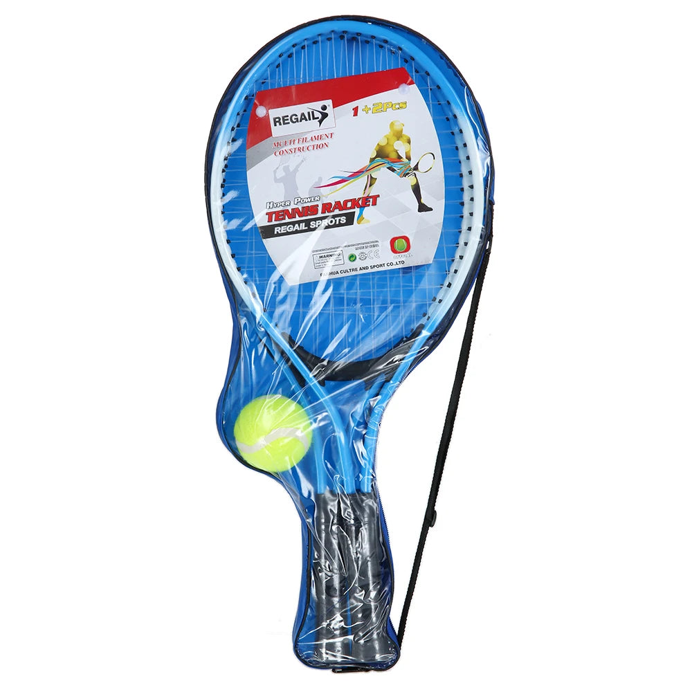 Set of 2 Kid's Tennis Racket For Tennis Racket Training Carbon Fiber Top Steel Material Tennis String With Free Tennis Ball Qme