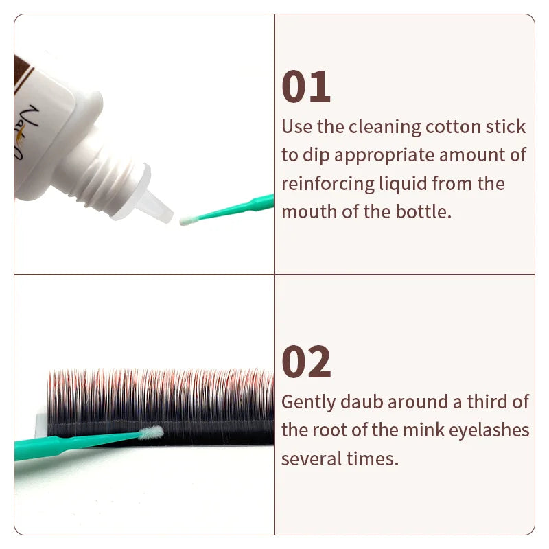 Eyelash Extension Primer Lash Application Extend Time Adhesive Qme