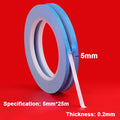 25M Double Side Thermal Conductive Tape 5-25mm Width Blue Heat Transfer Tape Adhesive Cooling Heatsink for Computer CPU GPU Qme 5mm 25M China Mainland