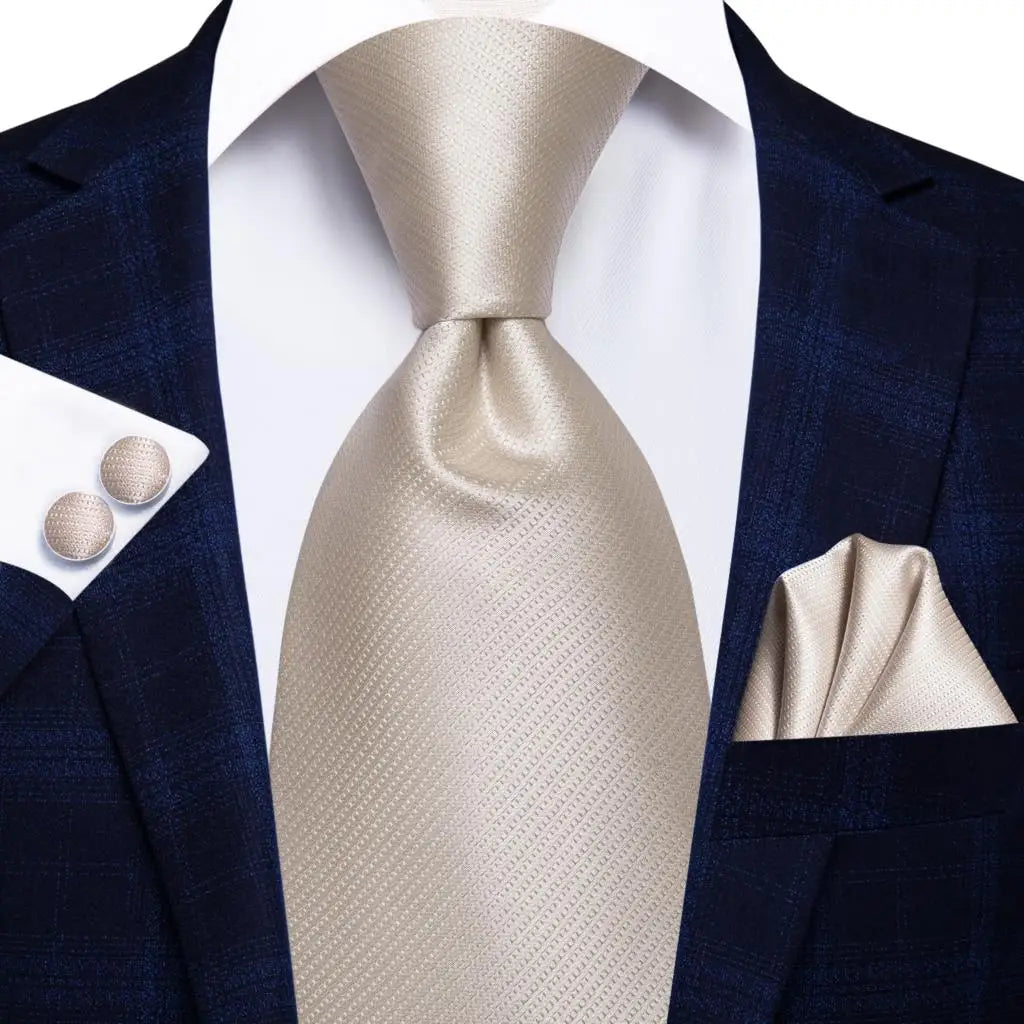 Sage Green Solid Wedding Tie Men Handky Cufflink Mens Necktie Fashion Qme 3145
