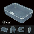 Transparent Plastic Box Jewelry Packaging Component Receiving ID Card Qme Default Title