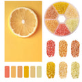 Brand New 2mm Gradient Seed Beads Kit For Jewelry Making Glass Jewelry Beads For Needlework Craft Necklace Bracelet Handmade DIY Qme Yellow gradient 2MM