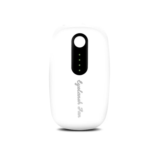 NATUHANA Adjustable Speed Lash Fan Mini USB Desktop Eyelash Qme White