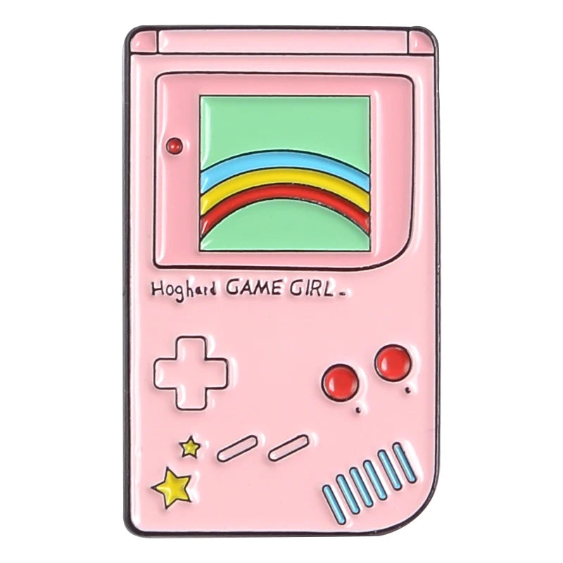 Fun Retro Arcade Game Enamel Pins Collections Cartoon 90s Gamepad Jewelry Brooch Denim Shirt Collar Badge Bag Lapel Friends Gift Qme 15