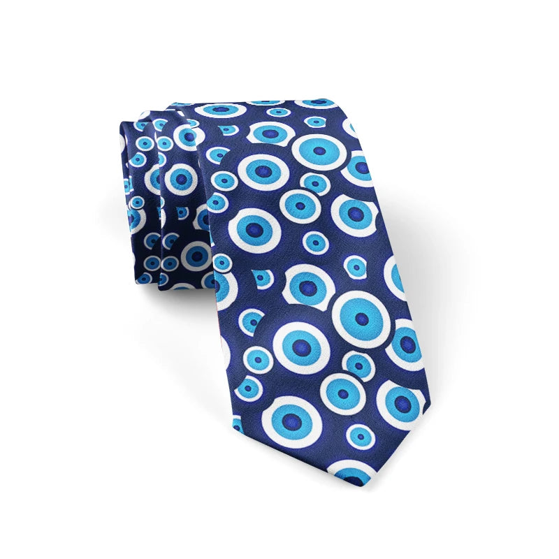 3D Print Ties Men Wome Printted Classic Tie Stripe Design Skinny Neck Qme style11 China Mainland