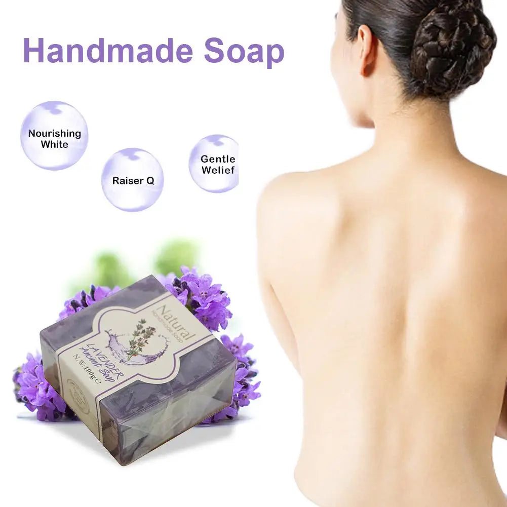 Natural Plant Extract Handmade Soap Bamboo Charcoal Oil Control Qme
