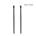 New 2pcs/set Brow Contour Brush Eyebrow Eyeliner Brush Portable Small Angled Eyebrow Liner Brush Women Makeup Cosmetic Tools Qme 2pcs A102