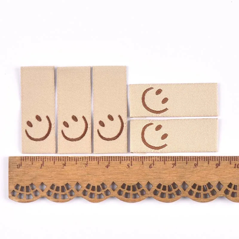 50Pcs 8colors Embroidery Labels Sewing Clothes Handmade Accessories For Kids Care Bags Clothing Tags Garment Crafts 1.5x4cm Qme 9