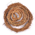 6-39cm 4-1pcs Rattan Wreath Floral Hoop Hanging Ring Artificial Flower Wreaths Party Wedding DIY Supplies Christmas Home Decor Qme 39cm 1Pcs