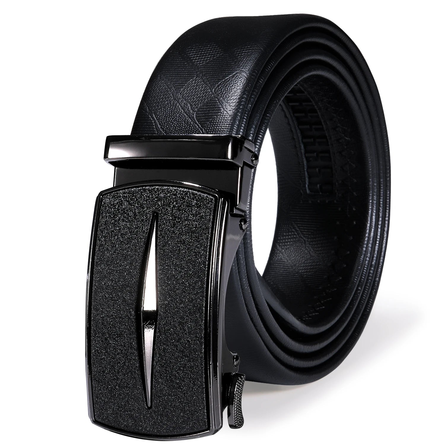 Luxury Leather Men's Belt Men 2020 Fashion Designer Buckle Automatic Qme 2224 130cm