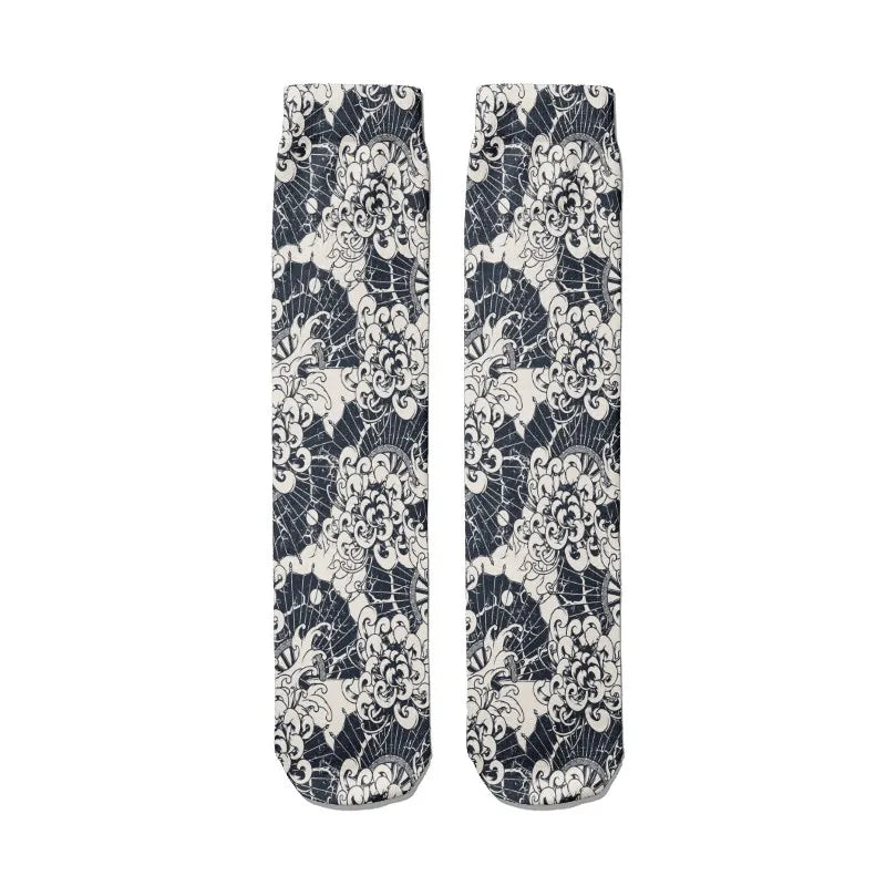 Sexy Socks Skull Pattern Creative Fashion Personalized Novelty Men Qme style5 One Size China Mainland