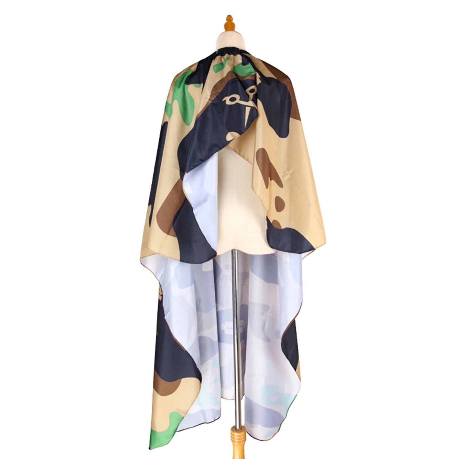 Hairdressing Cloth Camouflage Pattern Apron Haircut Cape Waterproof Hair Cutting Gown Barber Cape Hairdresser Cape Gown Cloth Qme