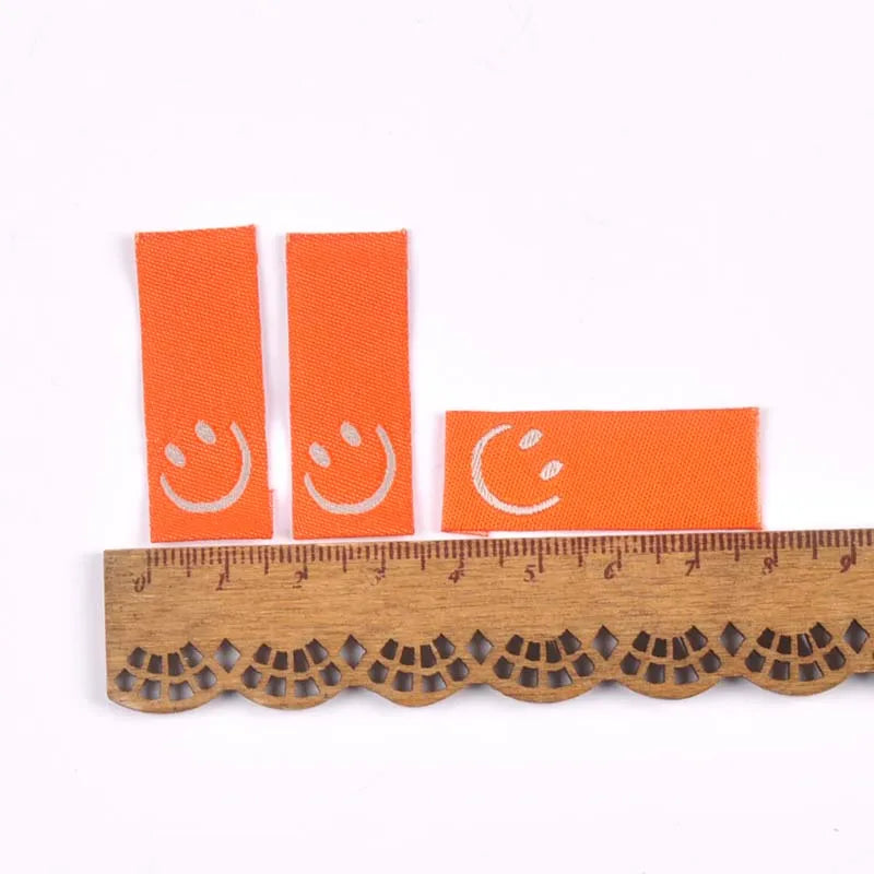50Pcs 8colors Embroidery Labels Sewing Clothes Handmade Accessories For Kids Care Bags Clothing Tags Garment Crafts 1.5x4cm Qme 5