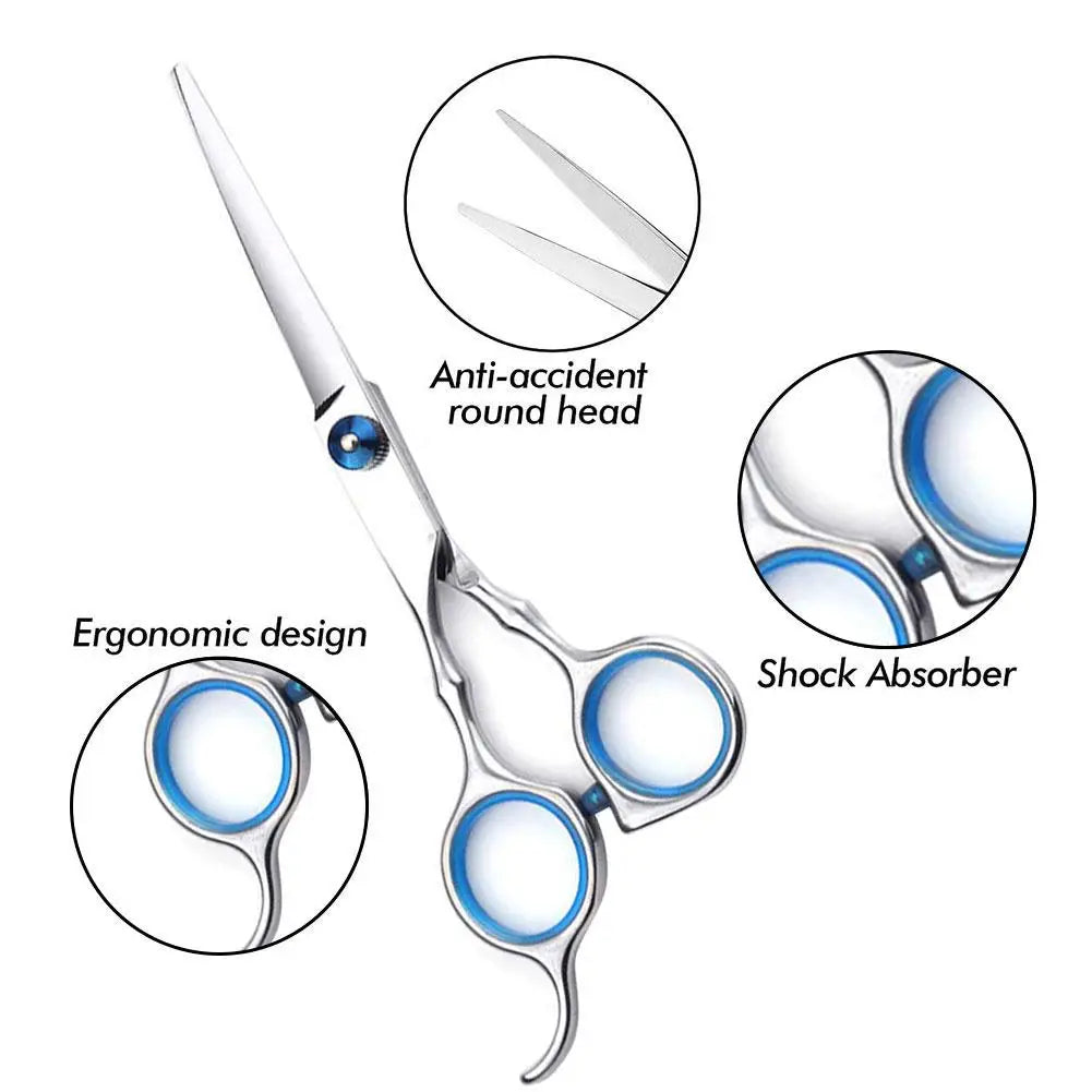 Hair Cutting Scissors Thinning Shears Professional Haircut Indoor Qme