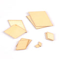 10-80mm Mix Parallelogram Wooden Scrapbooking Carft For Handmade Home Embellishments DIY Wood Circle Decoration 10-50mm M2199 Qme 50mm 50pcs