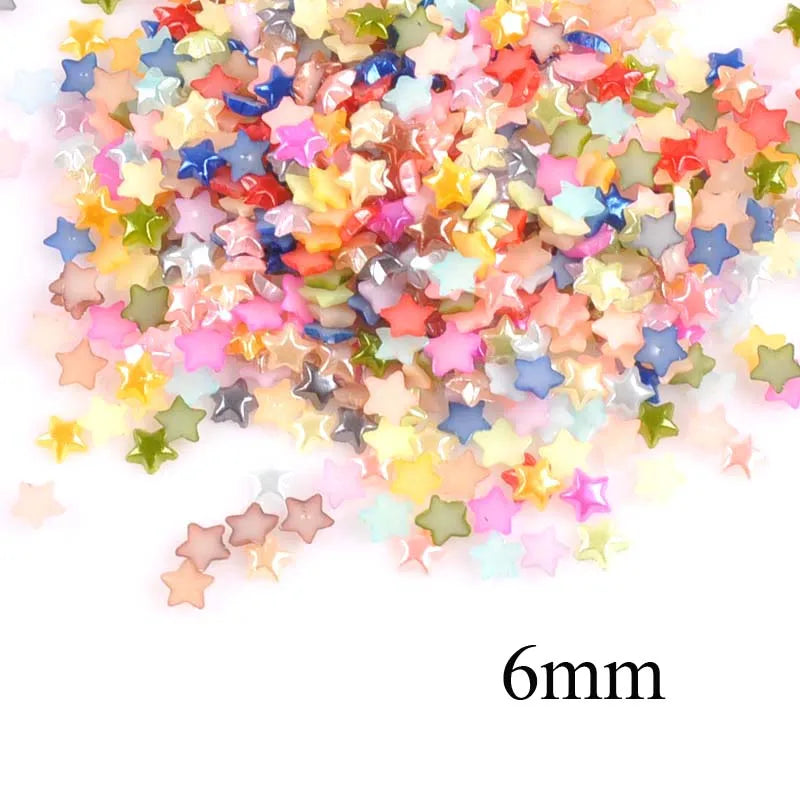 20-200Pcs Mixed Round Flatback Resin Cabochons Embellishments Scrapbooking Craft For Sewing Children Headwear YK0729 Qme 200pcs 1