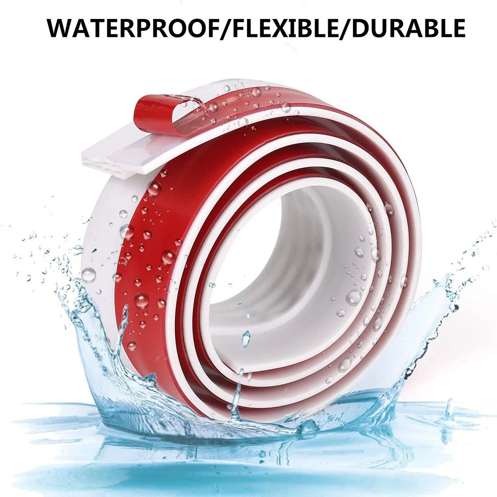 Under Door Draft Stopper Strong Adhesive Dust and Noise Insulation Weather Stripping Energy Saving Wind Blocker Seal Tool Qme