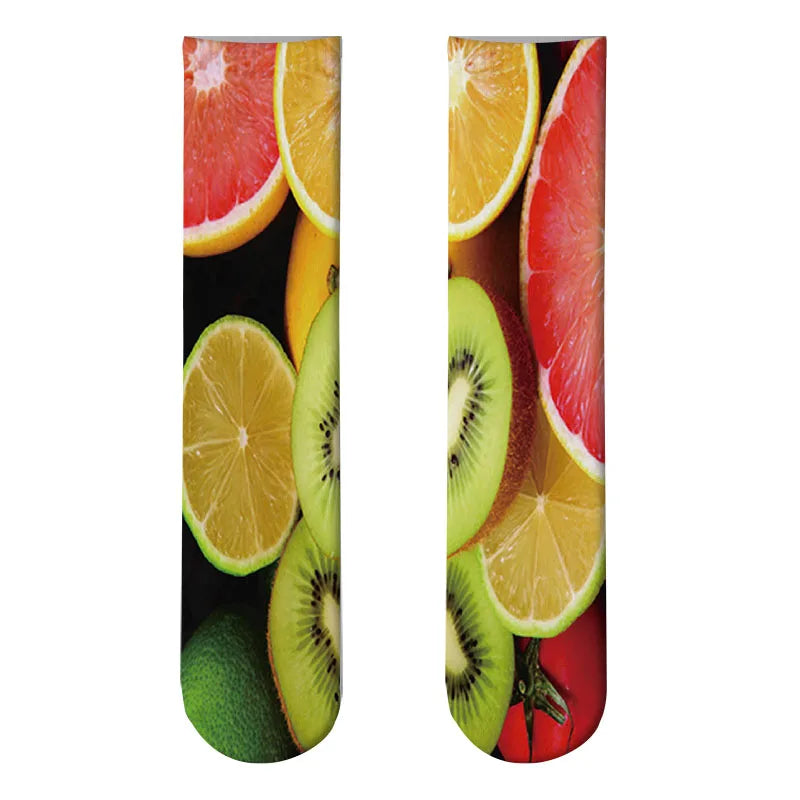 Candy Ice Cream 3d Patterned Socks Funny Soft Autumn Winter Sports Qme style7 One Size China Mainland