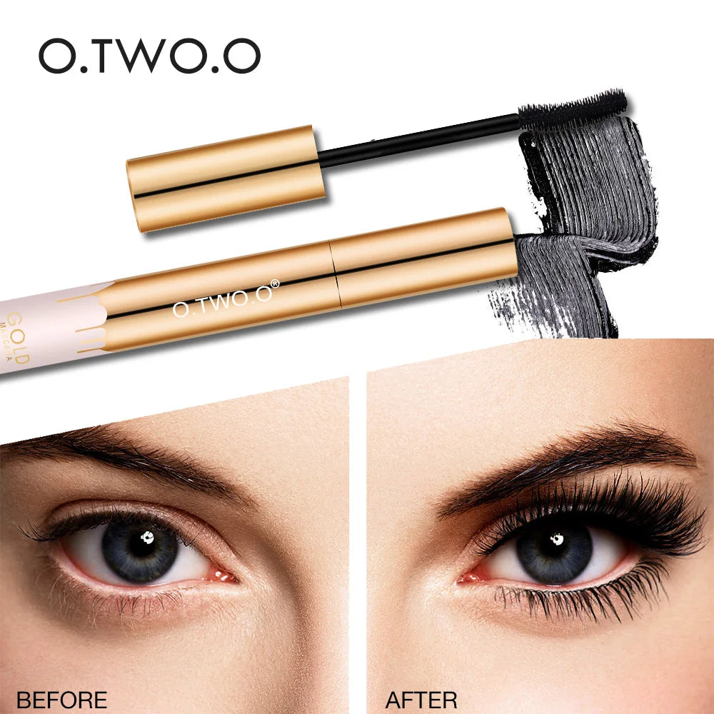 O TWO 3D Mascara Lengthening Black Lash Eyelash Extension Eye Lashes Qme