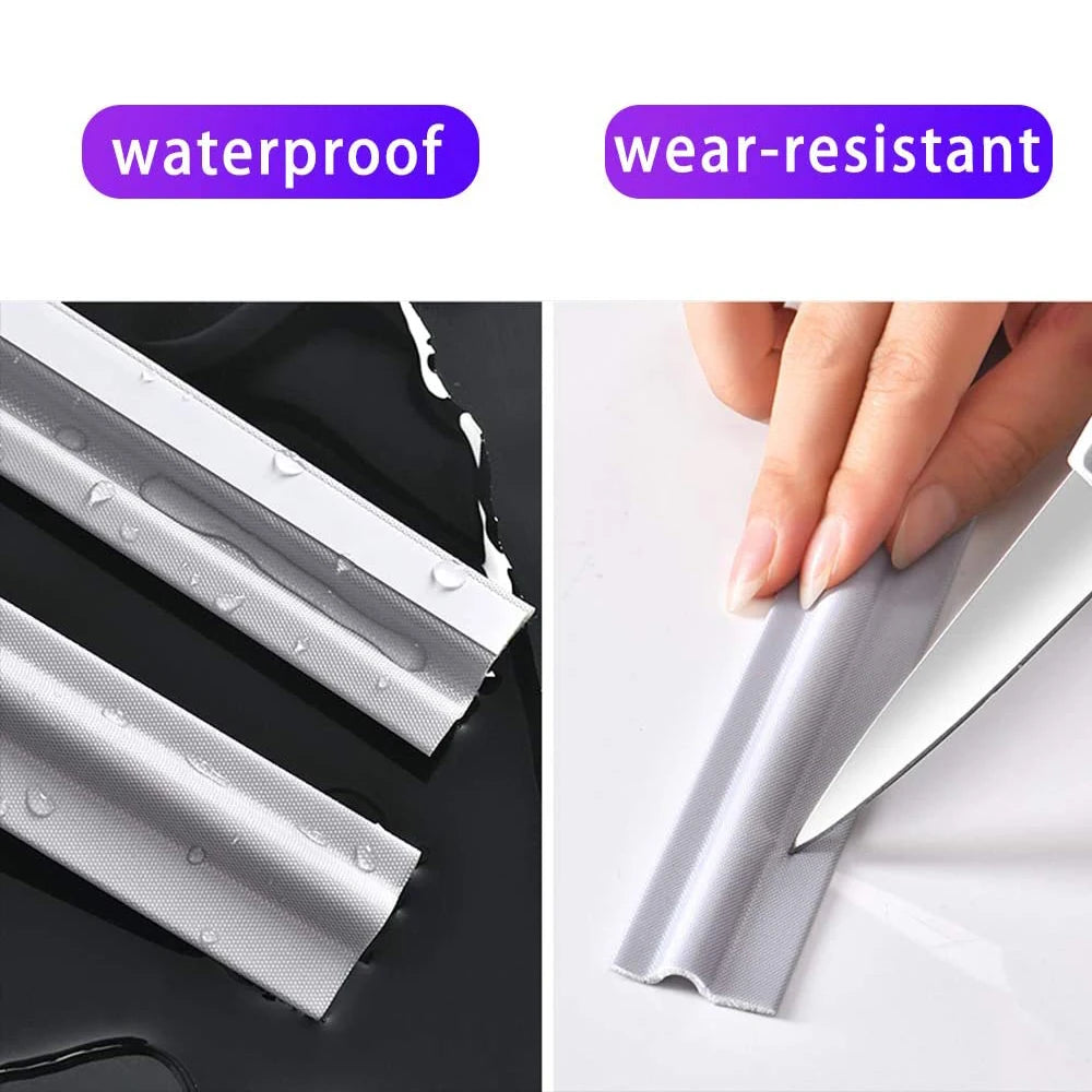 2M Wearable Sliding Window Weather Strip Soundproofing Foam Door Bottom Seal Tape Dustproof Self Adhesive Window Gap Hardware Qme