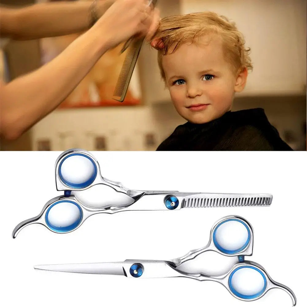 Hair Cutting Scissors Thinning Shears Professional Haircut Indoor Qme