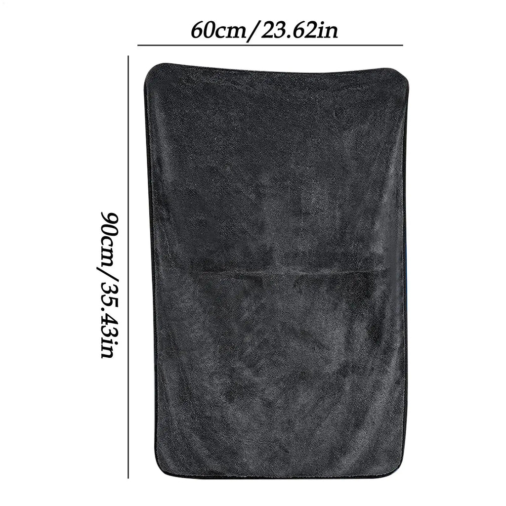 Car Wash Towels Drying Ultra Absorbent Streak Free Cleaning Supplies Extra Large Car Wash Towel for SUV RV Sedan Automotive Qme