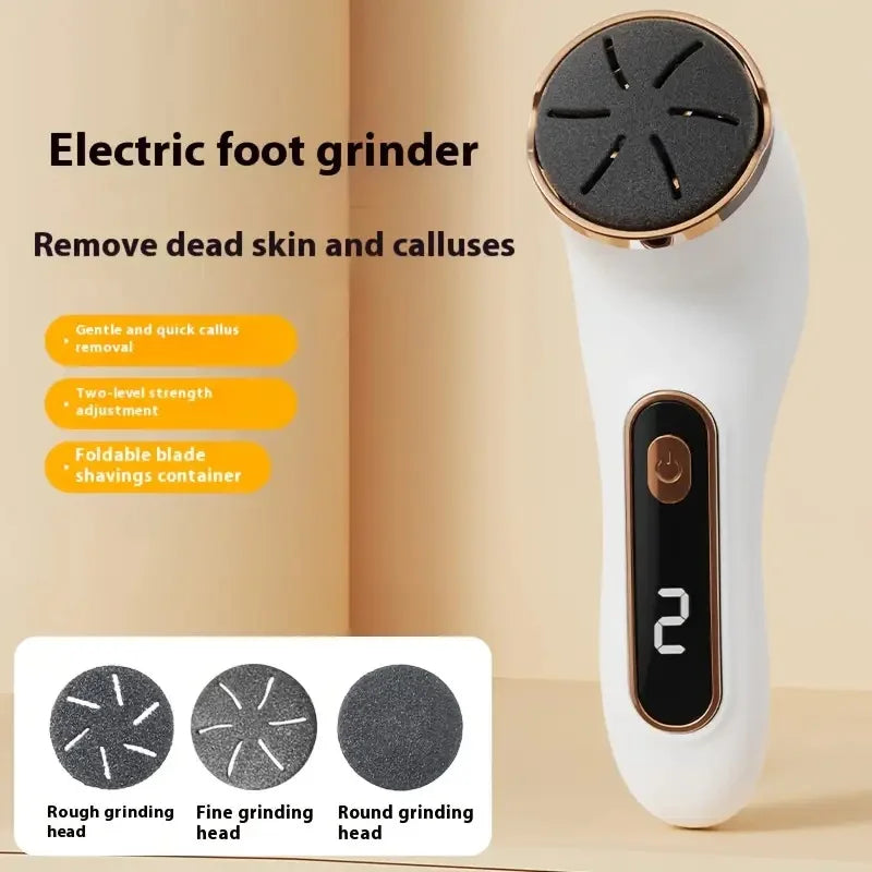 USB charging electric foot polisher, for polishing thick skin on the soles of the feet, portable foot grinder Qme
